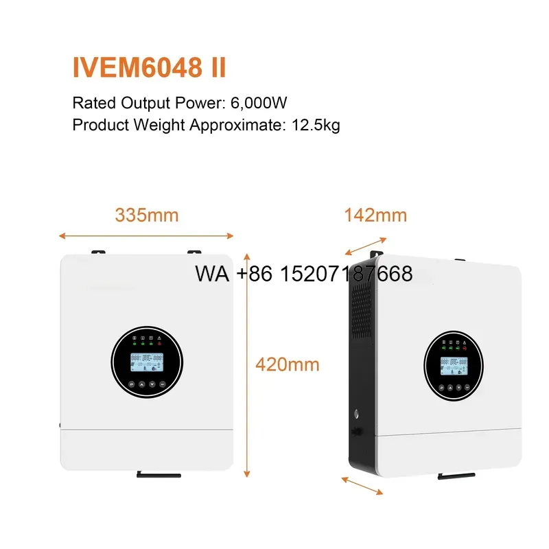 Off Grid Solar Inverter 48V 6000W - Wmwmnu for Felicitysolar 6000W Off Grid